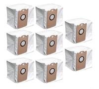 FUANA Confezione da 8 sacchetti in tessuto non tessuto per aspirapolvere Zaco A10 per Pro Robot, per grande capacità per pezzi di ricambio e facili da usare