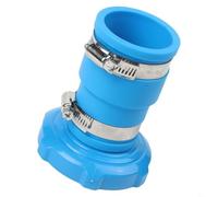 FUANA Connettore adattatore per tubo flessibile per piscina, con morsetti in metallo per sistema Intex fuori terra