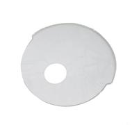 FUANA Coperchio Superiore Bianco Dustbox Compatibile con Z60 Roller Robot Completo per Aspirapolvere e Mop, Parte in Plastica Resistente