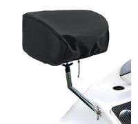 FUANA Copertura impermeabile per barbecue, in tessuto Oxford resistente ai raggi UV e alla neve, 58 x 38 x 38 cm, colore: nero