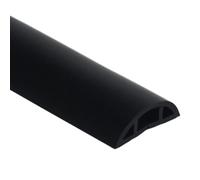 FUANA Copertura protettiva per cavi da pavimento, per uso intensivo, canalina per cavi in PVC lunga 1 m, larghezza 20 mm/30 mm, basso profilo 11 mm, per ricevitore sensore tester elettrico per casa