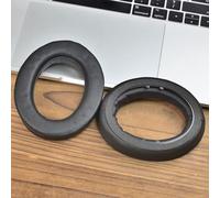 FUANA Cuscinetti auricolari di ricambio per Sennheiser HD490 PRO e HD 490 PRO Plus, in velluto nero e pelle di pecora, vestibilità comoda, con cavo per auricolari di facile installazione