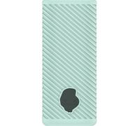 FUANA Custodia in silicone per auricolari Skullcandy Dime True Wireless, custodia protettiva resistente agli urti con ritagli precisi, portatile per pelle morbida, da viaggio, uso quotidiano
