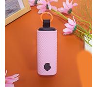 FUANA Custodia in silicone per Skullcandy Dime-Evo, resistente agli urti e ai graffi, vestibilità personalizzata con ritagli precisi, design leggero e portatile, cavo per auricolari nero