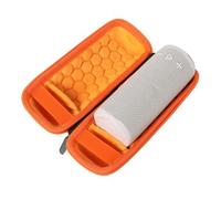 FUANA Custodia portatile in EVA per altoparlante JBL GRIP, 22 x 9 x 9 cm, con tracolla e moschettone, custodia protettiva compatta per uso esterno cavo auricolare