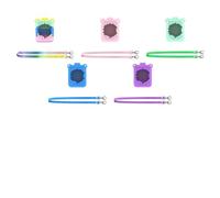 FUANA Custodia protettiva in silicone per Bitzee, giocattolo interattivo, digitale, 8,4 x 7 x 5,4 cm, per cavo auricolari, colori: rosa, blu, viola, verde