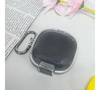 FUANA Custodia protettiva per cuffie SHOKZ OpenFit2 T920, custodia in TPU impermeabile e resistente allo sporco con protezione a 360°, cavo per auricolari rosa trasparente