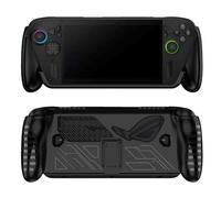 FUANA Custodia protettiva -X con supporto pieghevole, sottile per TPU Cover Shell Drop per protezione, leggera console di gioco paraurti - nero