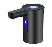 FUANA Dispenser elettrico per acqua, ricaricabile, portatile, da 2 a 5 galloni, con collo da 5 cm, ricarica USB, per casa, ufficio, campeggio, viaggi, colore bianco