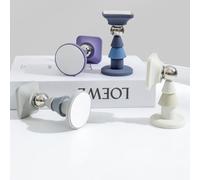 FUANA Fermaporta magnetico in silicone per uso domestico, antiscivolo, resistente all'usura, con forte magnete, per superfici lisce come piastrelle, legno, vetro, marmo, serratura