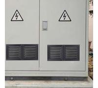 FUANA Griglia di ventilazione con zanzariera, 300 x 150 mm, per controllo del flusso d'aria a soffitto, parete laterale, in acciaio inox, accessori per radiatore