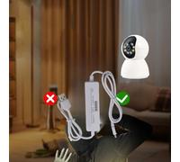 FUANA Gruppo di continuità per telecamera di sicurezza 5V 1A batteria di backup con modelli 800mAh/1200mAh/1800mAh per monitoraggio continuo Tester elettrico Sensore ricevitore