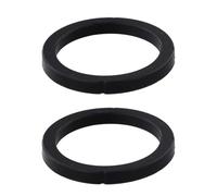 FUANA Guarnizione in silicone per testa di birra per Nuova per Simonelli Oscar 1a e 2a generazione, guarnizione per macchina da caffè espresso nera, 72 x 57 x 7,1 mm, prevenzione delle perdite ed
