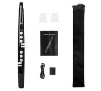 FUANA IRIN - Sassofono elettrico con schermo LED, doppia voce e 13 toni, uscita MIDI, ricaricabile, 800 mAh, per flauto e musicisti di strumenti a fiato