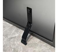 FUANA Kickdown antiscivolo per porta con punzonatura o installazione senza | Quiet Kickdown - Fermaporta con cuscinetto antiscivolo lavabile, per porte resistenti fino a 10 cm di distanza