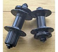 FUANA Kit di riparazione per bici con mozzo a 2 cuscinetti, 32 raggi, 8-10 velocità per 5 mm, sgancio rapido 100 mm, anteriore 135 mm, in lega di alluminio e acciaio inossidabile