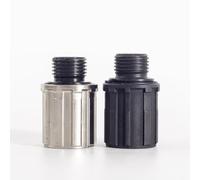 FUANA Kit di riparazione per bicicletta Novatec 8-11 velocità, mozzo a cassetta in acciaio, per mountain bike a 8/9/10/11 velocità, nero e argento