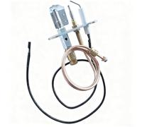 FUANA Kit di sicurezza accensione ODS0027 con termocoppia e accensione a scintilla per bruciatore a gas a fiamma lunga, adatto per stufe e apparecchi di cottura commerciali