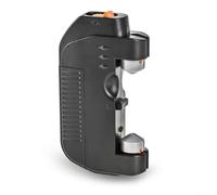 FUANA Knotter elettrico portatile per nodi GT PR, avvolgitore automatico per bobina, 125 giri min per linea PE a leader, strumento essenziale per pescare con jig e pesca in acqua salata (nero)