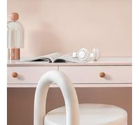 FUANA Maniglia in pelle per armadietto, in lega di zinco, foro singolo, diametro 27 mm, design a sfera rotonda, confezione da 2, per serratura di porta nero/marrone/bianco