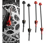 FUANA Mozzo per bici a sgancio rapido per bici da strada e mountain bike, mozzo leggero in fibra di carbonio da 152 mm/118 mm, per telai da 100 x 130/135 mm, kit di riparazione per bici da 2