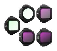FUANA ND Filter CPL UV Filter Set per DJI Mini 5Pro, vetro ottico premium con design multistrato per ridurre i riflessi e migliorare la fedeltà dei colori del cavo degli auricolari