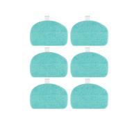 FUANA Panni di ricambio in microfibra compatibili con pulitore a vapore Leifheit CleanTenso Power 2.0, modello 11940, blu, 31,5 cm x 19,2 cm, set di 2 accessori