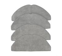 FUANA Panni di ricambio per mocio G50 e L60 SES, per cuscinetti in microfibra morbida, confezione da 4/10, accessori per la pulizia facili da installare (confezione da 4)