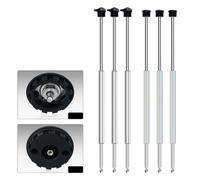 FUANA Parte di riparazione della pompa della forcella dell'olio della bicicletta della bici con controllo manuale o della linea 27.4x1.5mm lega di alluminio per 26/27.5/29 pollici tubo sterzo dritto e