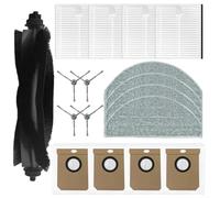 FUANA Parti di ricambio Per Hoover HG4 Hydro Pro/Per Hoover HG4 Hydro Vacuum Parts Robot Aspirapolvere Accessori Con Spazzola Principale Spazzole Laterali Filtro Sacchetto di Polvere Mop Panno Kit