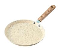 FUANA Pentola antiaderente in pietra rivestita in lega di alluminio per uso cucina, compatibile con tutti i fornelli, ideale per fare crepes, pancake, pizza, tortillas e omelette, facile da pulire