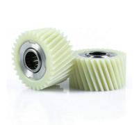 FUANA Per BAFANG Nylon Primario Riduttore 02 per HD 01 03 Compatibile con 8FUN Motori 3mm Profondità Bianco Kit di Riparazione Bici