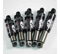 FUANA Per Bicicletta Bicicletta Posteriore Ammortizzatore Lockout 120/125/150/165/185/190/200mm In Lega di Alluminio Molla Olio Struttura 8mm Boccola Kit di Riparazione Bici