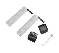 FUANA per rullo morbido per spazzola principale e kit filtro compatibile con K10 e per K10 per Pro Wet Dry per aspirapolvere, confezione da 5 pezzi per parti di ricambio con pulizia peli di animali