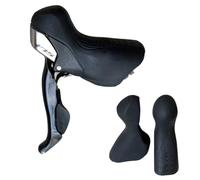 FUANA Per Shimano ST-5700 105 - Copertura in gomma per leva del cambio della bicicletta, 6 opzioni di colore, compatibile con kit di riparazione bici da strada