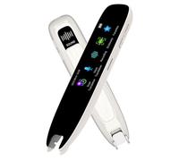 FUANA per Smart Voice Scan Traduttore Pen A26S, 3,4 pollici Grande Schermo Strumento di traduzione in tempo reale della lingua con dizionario multifunzionale per viaggi d'affari e studio Cavo