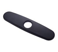 FUANA Piastra di copertura per foro del rubinetto in acciaio inossidabile 304 per lavandino del bagno, pannello decorativo per bocchetta compatibile con la maggior parte dei rubinetti a foro singolo