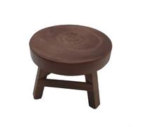 FUANA Piccolo supporto per piante in legno bruciato, supporto per piante grasse ed erbe, per interni, balcone, patio, giardino, 18 x 15 cm, mensola per piante (18 x 15 x 18 cm)