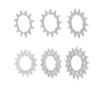 FUANA Pignone a velocità singola per mountain bike 13-17T per biciclette a scatto fisso SH Kit di riparazione per bici in acciaio inossidabile tagliato CNC