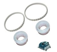 FUANA Puleggia folle per cuscinetti RCX26000 e kit cinghia di trasmissione RCX23002 per riparazione pulitore piscina TigerShark serie 500 QC Plus SharkVac