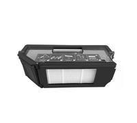 FUANA Scatola di ricambio per aspirapolvere DEEBOT X1 e OMNI TURBO 18,6 x 55 cm, nero, in plastica ad alta capacità, con filtraggio efficiente