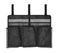 FUANA Scolapiatti pieghevole portatile per campeggio, borsa organizer in rete da appendere per cucina camper, piatti pieghevoli e utensili, 55 x 40 cm,