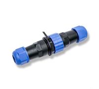 FUANA SD13 IP68 impermeabile Aviation Socket Connettore maschio e femmina accoppiatore con alloggiamento ignifugo PA66 per apparecchiature di illuminazione a LED (3 pin)