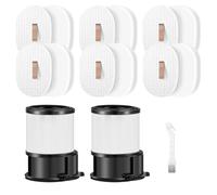 FUANA Set di 15 filtri HEPA per aspirapolvere senza fili Shark, lavabili e riutilizzabili, con filtri post-motore e pre-motore, spazzola per la pulizia inclusa, kit robot aspirapolvere