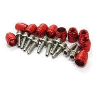 FUANA StealthamaJig - Set di 10 aghi per olio per freni a disco in lega di alluminio per una gamma completa di freni a disco olio kit di riparazione bici