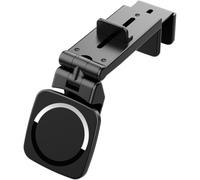 FUANA Supporto magnetico per telefono da viaggio in auto e in aereo, con rotazione a 360°, pieghevole, multi-superficie, compatibile con vari modelli di telefono, nero