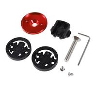 FUANA Supporto per computer da bicicletta, per Bryton, per Cat Eye, viGPSPORT e per Blackbird adattatore per forcella da 28,6 mm, plastica + lega di alluminio per colore rosso