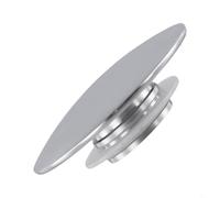 FUANA Tappo di scarico per lavandino, 66 mm, pop-up, in rame, a molla, a fungo, tappo di tenuta dell'acqua, per lavabi da cucina o bagno, vasche da bagno