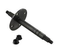 FUANA Tianxin - Pedale statico per ruota centrale della bicicletta, 181 mm x 20 mm, in metallo resistente, per kit di riparazione per bici, colore nero