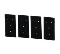 FUBESK 4 filtri in spugna per Bauknecht Privileg H-X 481010354757, 481010716911-235 x 115 x 14 mm, ricambi per aspirapolvere robot spazzamento
